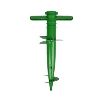 Puntale Ombrellone 13 cm Antivento a Trivella in Plastica...