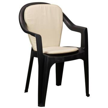 Cuscino monoblocco nocciola per sedia da esterno Marino Fa Mercato