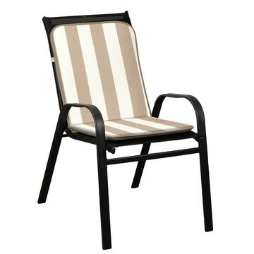 Cuscino imbottito Riga beige per sdraio Marino Fa Mercato