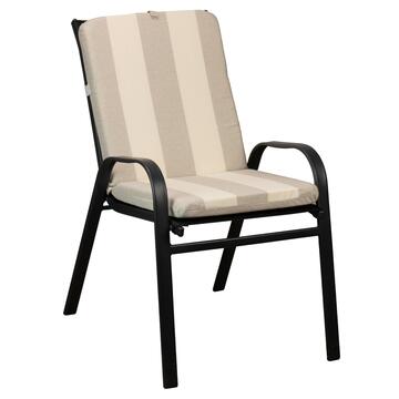 Cuscino imbottito Lux Riga panna per sedia da esterno Marino Fa Mercato