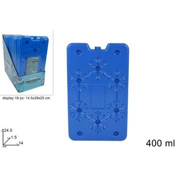 Mattonella ghiaccio per freezer e borse termiche 400ML