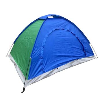 Tenda da Campeggio Cruzy Blu in Poliestere 200x150x110 cm